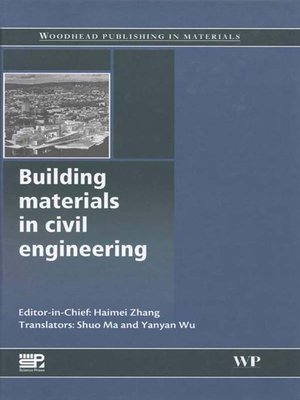 cover image of Building Materials in Civil Engineering